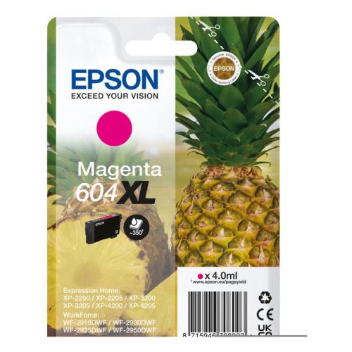 Epson cartucho de tinta magenta (C13T10H34010 / 604XL) (alta capacidad)