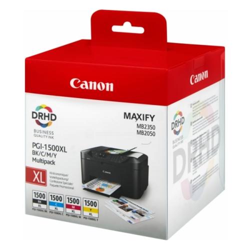 Canon cartucho de tinta negro / cian / magenta / amarillo (9182B010 / PGI1500XLCMYBK) (multipack)