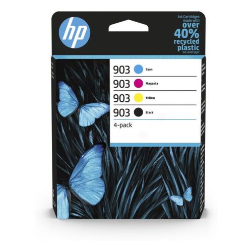 HP cartucho de tinta negro / cian / magenta / amarillo (6ZC73AE / 903) (multipack)