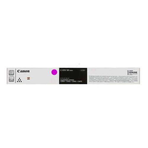 Canon cartucho de tóner magenta (3765C002 / CEXV58M)