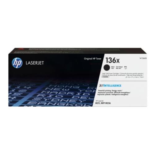 HP cartucho de tóner negro (W1360X / 136A) (alta capacidad)