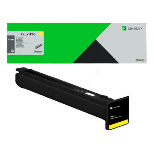 Lexmark cartucho de tóner amarillo (79L2HY0 / 079L2HY0) (Retorno, alta capacidad)
