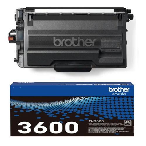 Brother cartucho de tóner negro (TN3600)