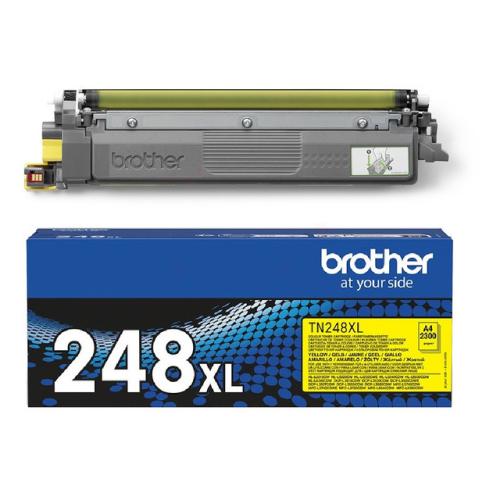 Brother cartucho de tóner amarillo (TN248XLY) (alta capacidad)