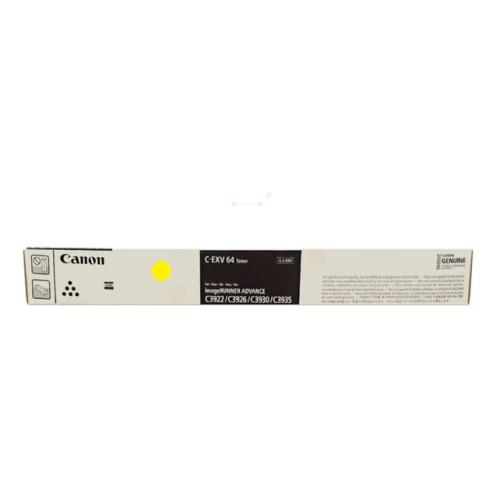 Canon cartucho de tóner amarillo (5756C002 / CEXV64)