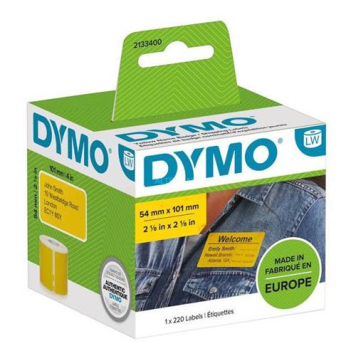 Dymo etiquetas amarillo (2133400)
