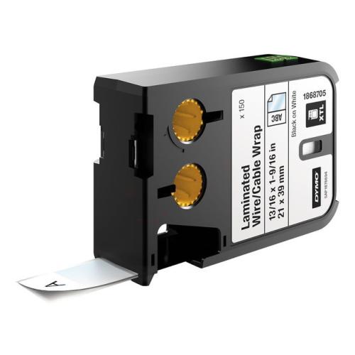 Dymo etiquetas negro / blanco (1868705)