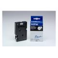 Brother tape negro sobre blanco (TC291), 9mm, laminada