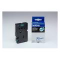 Brother tape negro sobre verde (TC791), 9mm, laminada