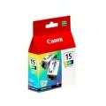 Canon cartucho de tinta color (8191A002 / BCI15C) (Paquete Doble)