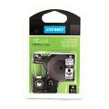 Dymo Cinta de impresión LetraTag negro sobre blanco (16959 / S0718060), 12mm, laminada