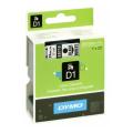 Dymo etiquetas negro sobre blanco (53713 / S0720930), 24mm, laminada