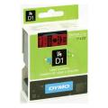Dymo etiquetas negro sobre rojo (53717 / S0720970), 24mm, laminada