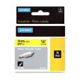 Dymo heat shrink tube negro sobre amarillo (18058 / S0718340), 19mm