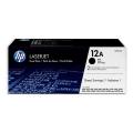 HP cartucho de tóner negro (Q2612AD / 12AD) (Paquete Doble)
