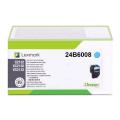 Lexmark cartucho de tóner cian (24B6008 / 024B6008)