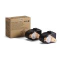 Xerox cartucho de tóner cian (106R02602 / 106R2602) (Paquete Doble)