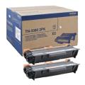 Brother cartucho de tóner negro (TN3380TWIN / TN33802PK) (Paquete Doble, alta capacidad)
