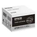 Epson cartucho de tóner negro (C13S050709 / 0709)
