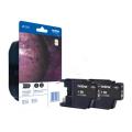 Brother cartucho de tinta negro (LC1220BKBP2DR / LC1220BKBP2) (Paquete Doble)