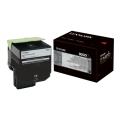 Lexmark cartucho de tóner negro (80C0X10 / 800X1) (alta capacidad)