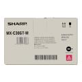 Sharp cartucho de tóner magenta (MXC30GTM)