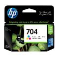 HP cartucho de tinta color (CN693AE / 704)