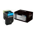 Lexmark cartucho de tóner cian (80C0H20 / 800H2)