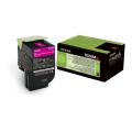 Lexmark cartucho de tóner magenta (70C2XM0 / 702XM) (Retorno, alta capacidad)