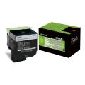 Lexmark cartucho de tóner negro (80C2XK0 / 802XK) (Retorno, alta capacidad)