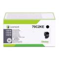 Lexmark cartucho de tóner negro (70C20KE / 702K)