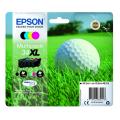 Epson cartucho de tinta negro / cian / magenta / amarillo (C13T34764010 / 34XL) (multipack, alta capacidad)