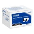 Epson cartucho de tóner negro (C13S050751 / 0751) (Paquete Doble)