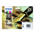 Epson cartucho de tinta negro / cian / magenta / amarillo (C13T16264012 / 16) (multipack)