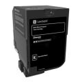 Lexmark cartucho de tóner negro (74C2HK0 / 074C2HK0) (Retorno)