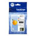 Brother cartucho de tinta negro / cian / magenta / amarillo (LC3211VALDR) (multipack)