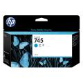 HP cartucho de tinta cian (F9J97A / 745)