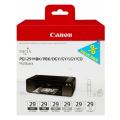 Canon cartucho de tinta foto negra / negro mate / gris / optimizer (4868B018 / PGI29) (multipack)