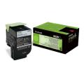 Lexmark cartucho de tóner negro (80C20KE / 802KE)