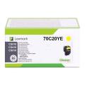 Lexmark cartucho de tóner amarillo (70C20YE / 702Y)