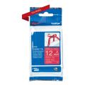 Brother tape dorado sobre rojo wein (TZERW34), 12mm, non laminated