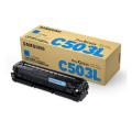 HP cartucho de tóner cian (CLTC503LELS / SU014A / C503L)
