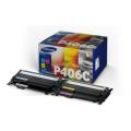 HP cartucho de tóner negro / cian / magenta / amarillo (CLTP406CELS / SU375A / C406) (value kit)