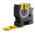Dymo cinta negro sobre amarillo (1734525 / S0773850), 24mm