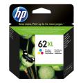 HP cartucho de tinta color (C2P07AE#301 / 62XL) (alta capacidad)