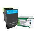 Lexmark cartucho de tóner cian (71B2HC0 / 071B2HC0) (Retorno)