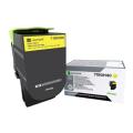 Lexmark cartucho de tóner amarillo (71B0H40 / 071B0H40)