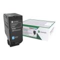 Lexmark cartucho de tóner cian (75B20C0 / 075B20C0) (Retorno)