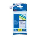 Brother tape negro sobre lila pastell (TZEMQF31), 12mm, laminada