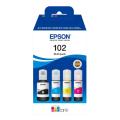 Epson cartucho de tinta negro / cian / magenta / amarillo (C13T03R640 / 102) (multipack)